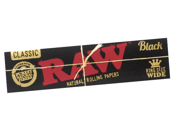 RAW Black Kingsize Rolling Paper