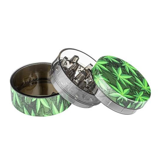 Hempleaf magnetic plastic grinder