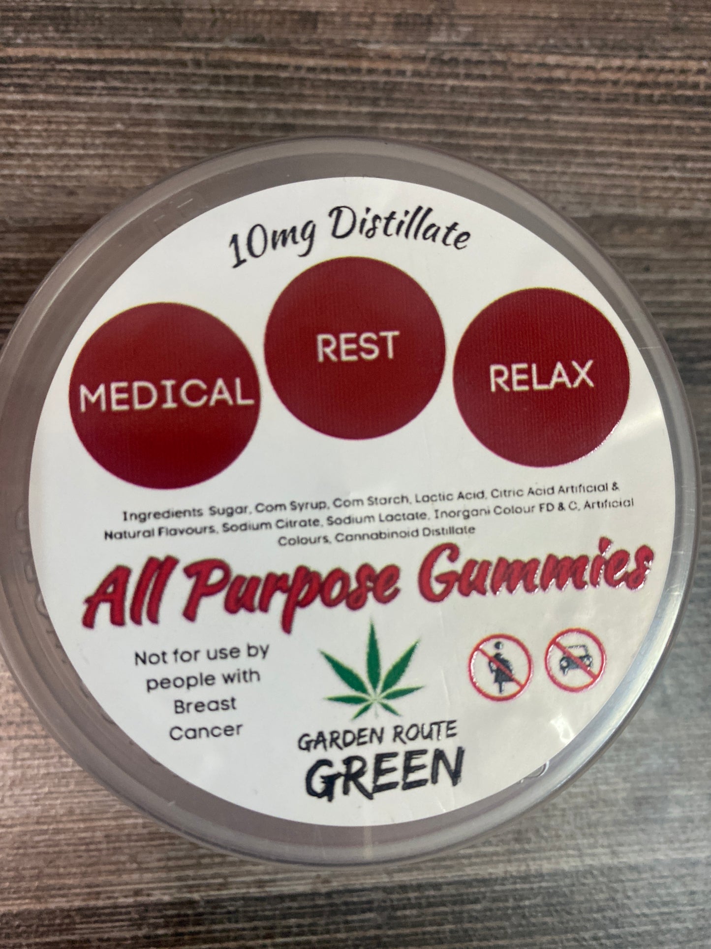 All purpose gummies 10mg
