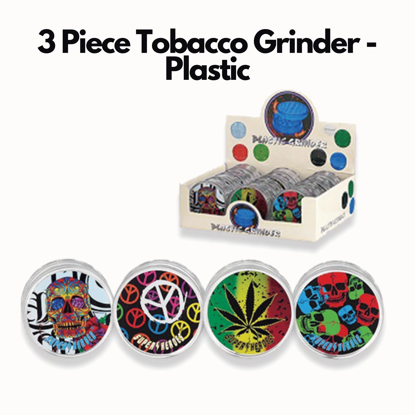 Grinder Plastic Tobacco