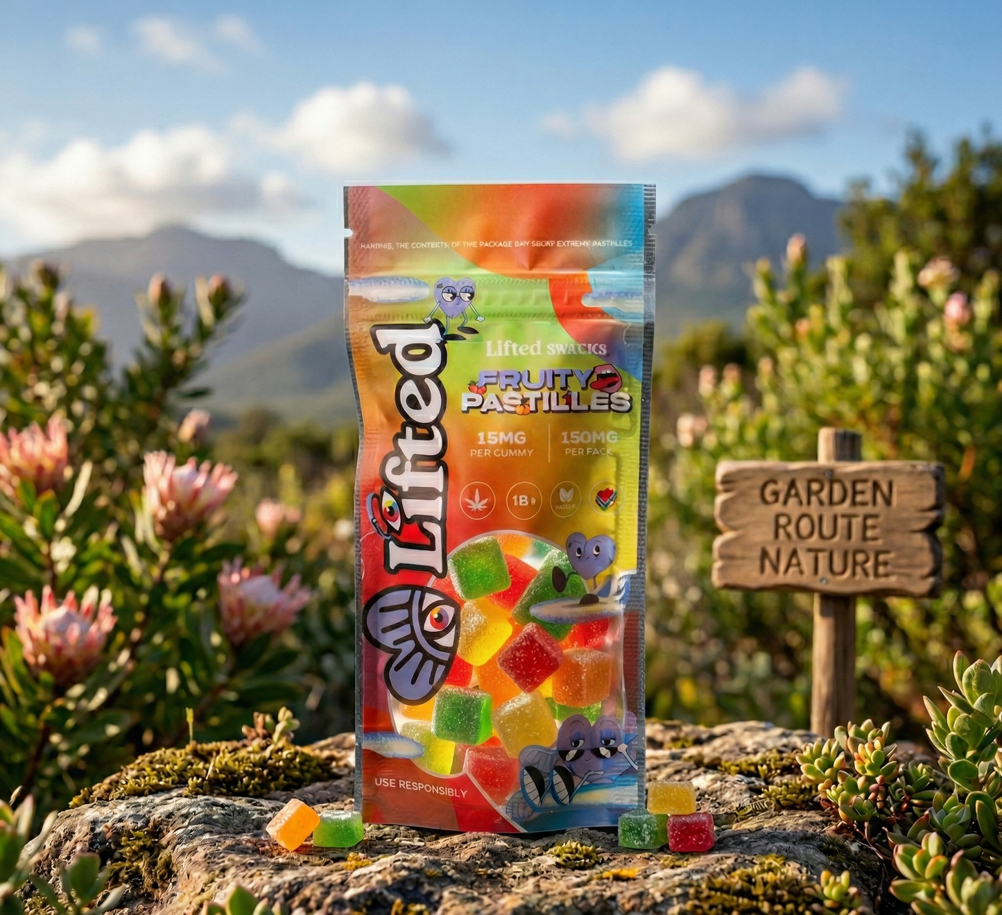 Fruity Pastilles 150mg – Premium Edibles | Delivery in Mossel Bay, George & Garden Route