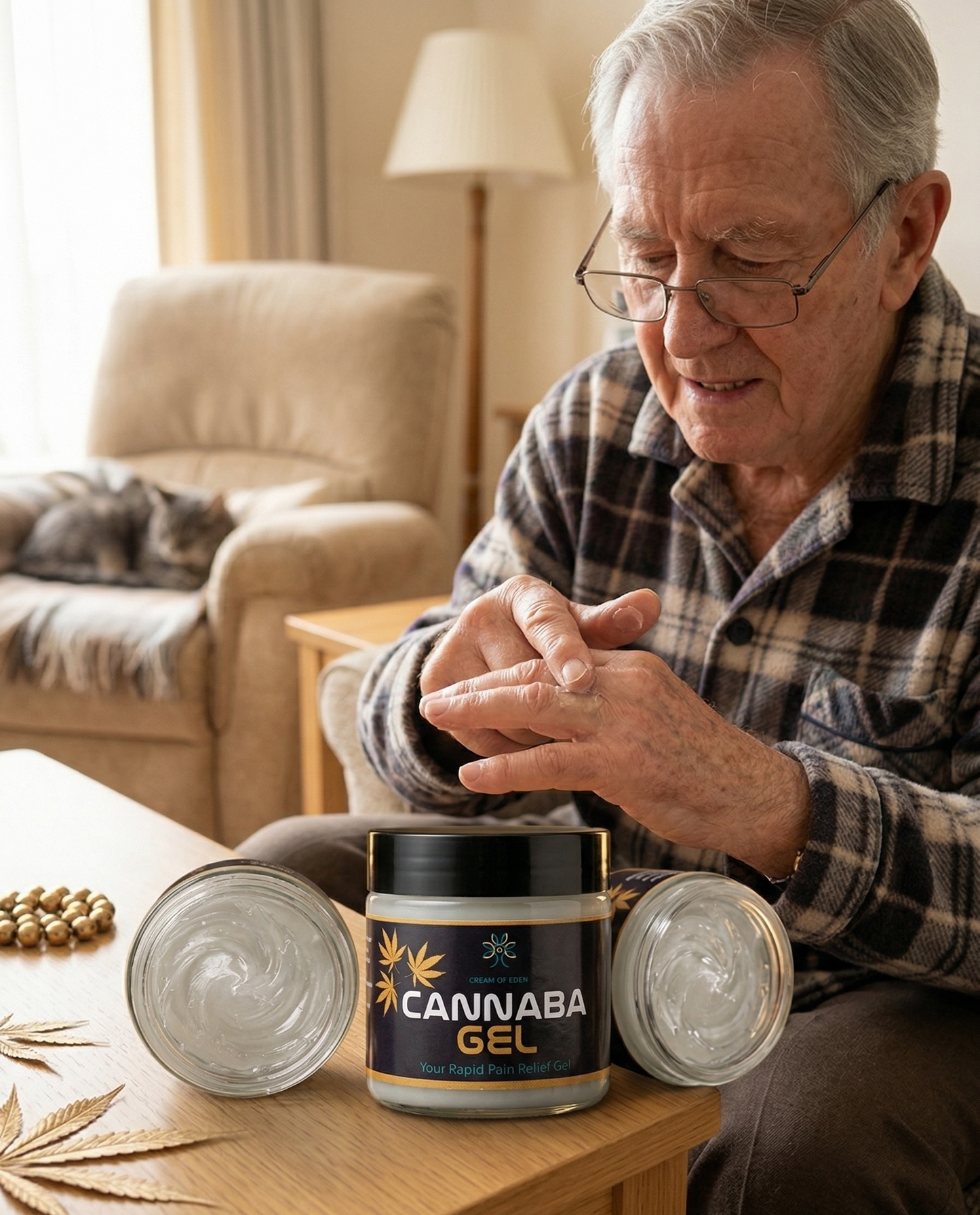 Cannaba Gel Rapid Pain Relief – Natural Soothing Joint & Muscle Gel