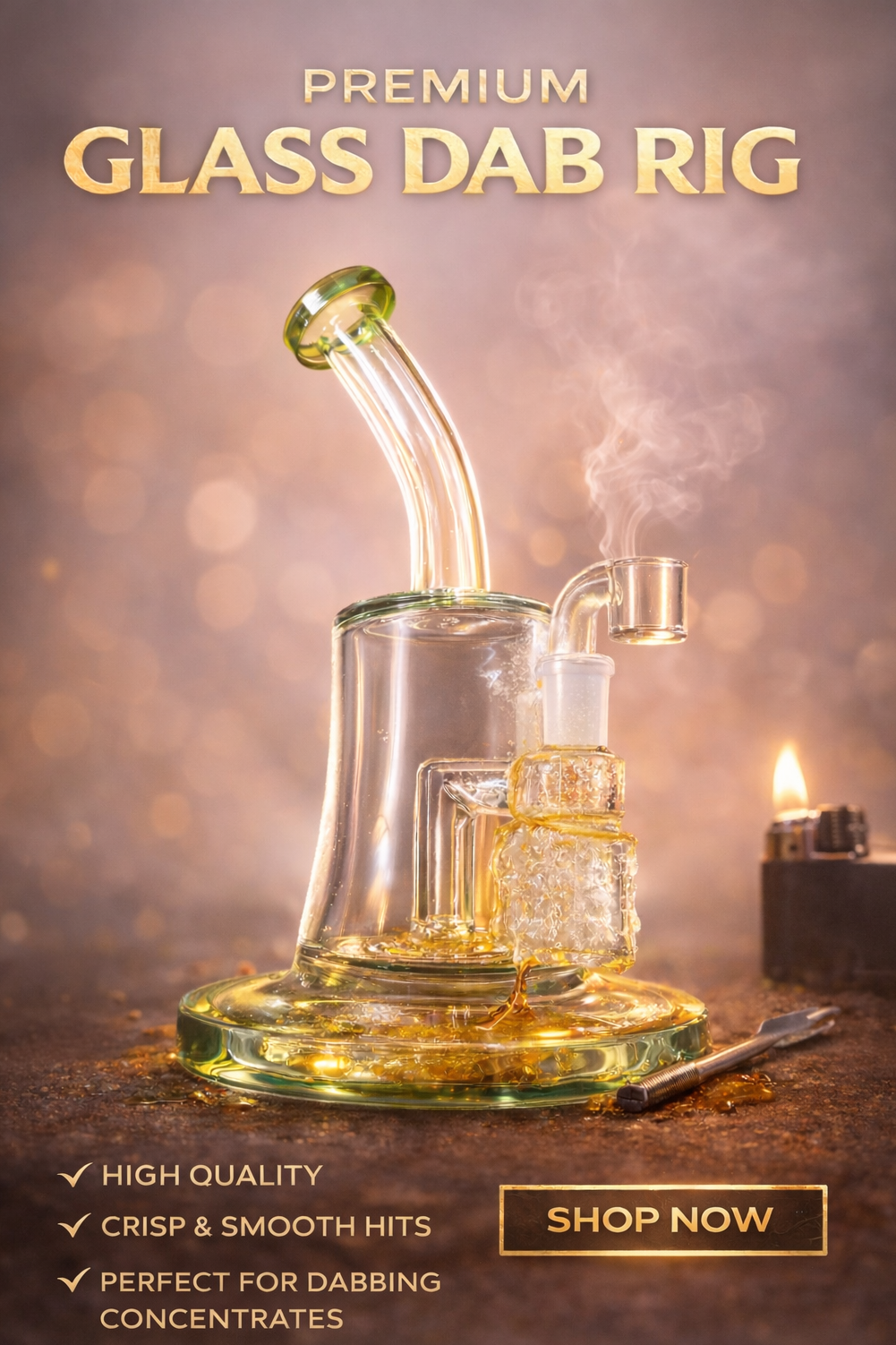 Glass bong