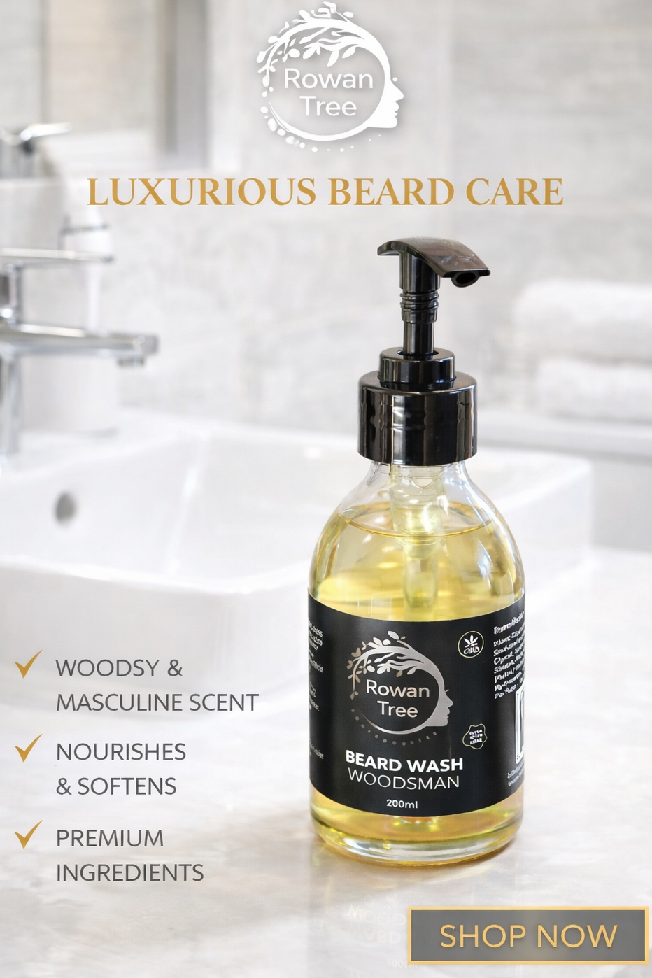 Beard Wash Woodsman