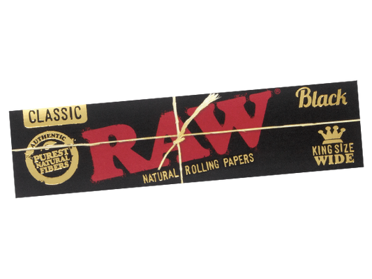 RAW Black Kingsize Rolling Paper