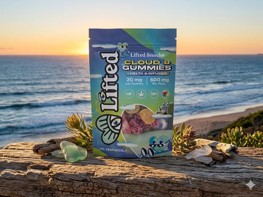 Lifted Snacks Cloud 8 Delta 8 Gummies (600mg) | Premium Wellness Mossel Bay