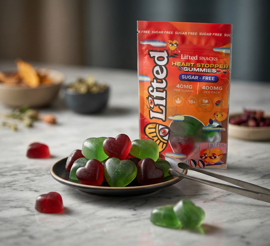 Heart Stopper Gummies (400mg) – Sugar-Free & Vegan Fruit Chews