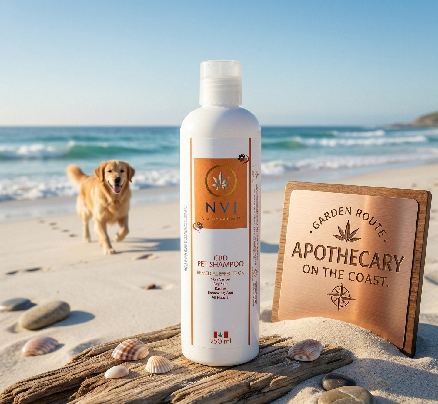CBD Pet Shampoo (250ml) – Natural Healing for Skin Cancer, Rashes & Dry Skin