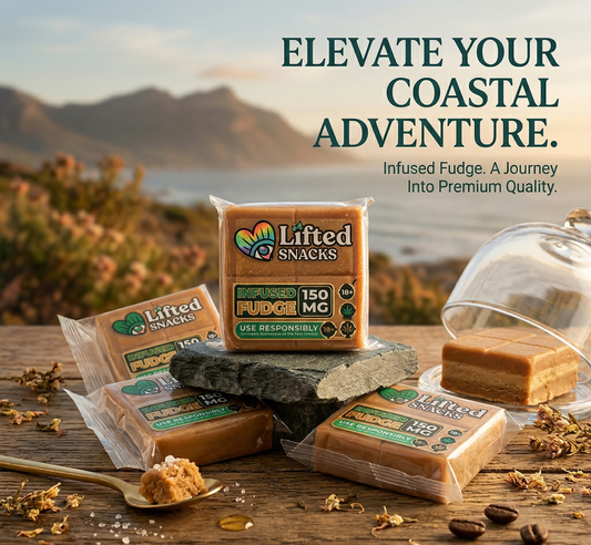 Fudge Artisan Edibles Creamy High Potency 150mg Fudge Available in Mossel Bay George and Garden Route