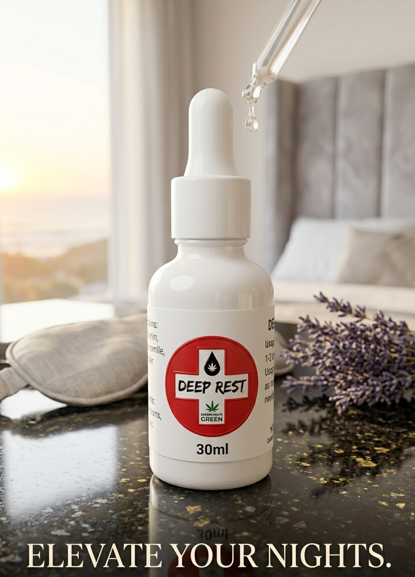 Deep Rest Botanical Drops (30ml) – Premium Night-time Formula for Better Sleep & Relaxation