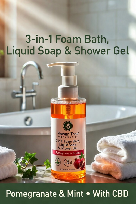 3 In 1: Foam Bath, Liquid Soap & Shower Gel