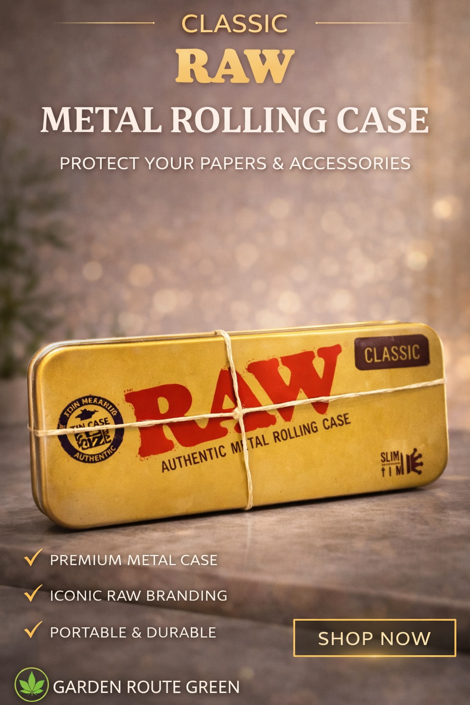 RAW Caddy Tin